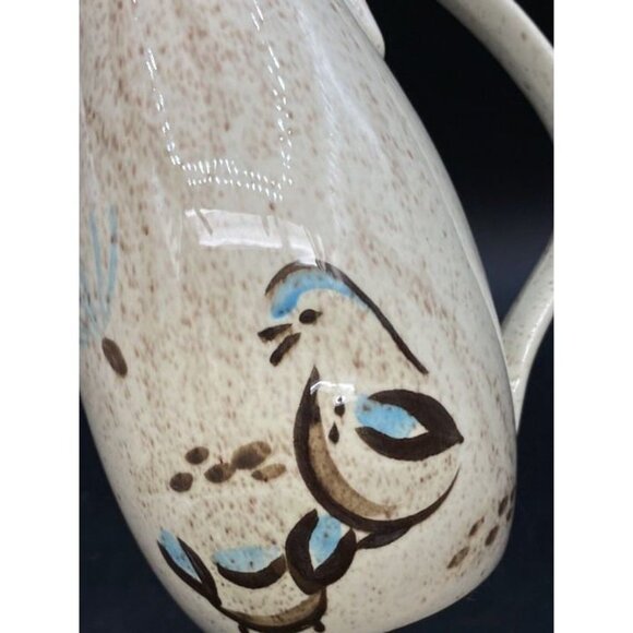 Red Wing Pottery Bob White Quail Creamer 7” Pitcher Vintage READ - Picture 3 of 10
